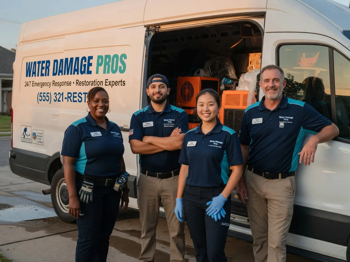 Water Damage Restoration company in Hague, ND